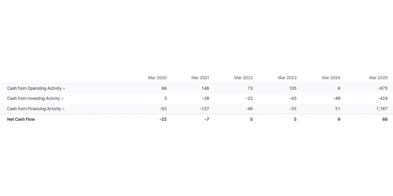 Cash Flow Statement 